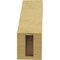 Ekena Millwork 3-inch W x 8-inch D x 8-inch H Monterey Rough Cedar Woodgrain TimberThane Knee Brace, Primed BRCUR03X08X08MONRCPR - alternate 2